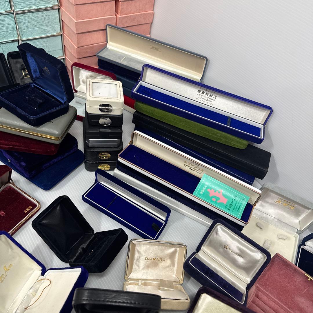 値下済 超大量148点 ジュエリーケース アクセサリーケース 他 空箱 まとめ