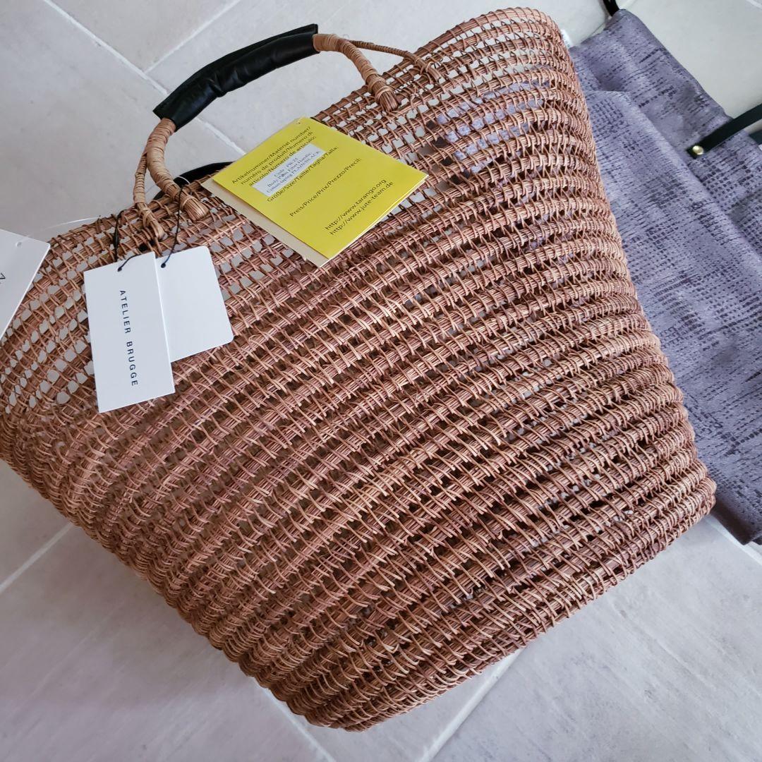 ★未使用★　ATELIER BRUGGE　TARANGO　タランゴ　かごバッグ