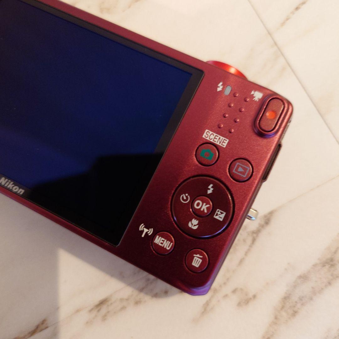 Nikon デジカメ COOLPIX S6800 レッド