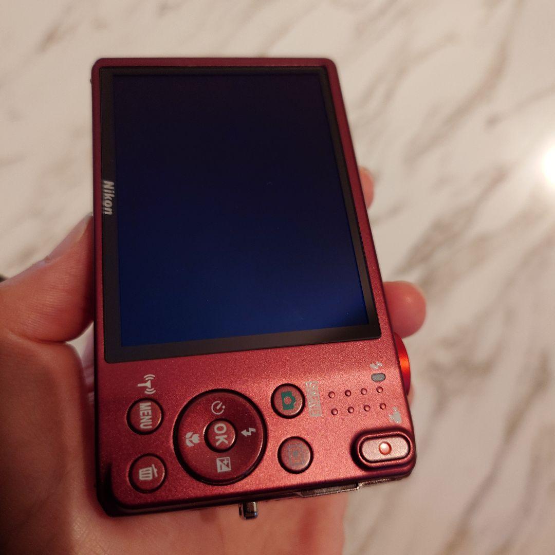 Nikon デジカメ COOLPIX S6800 レッド