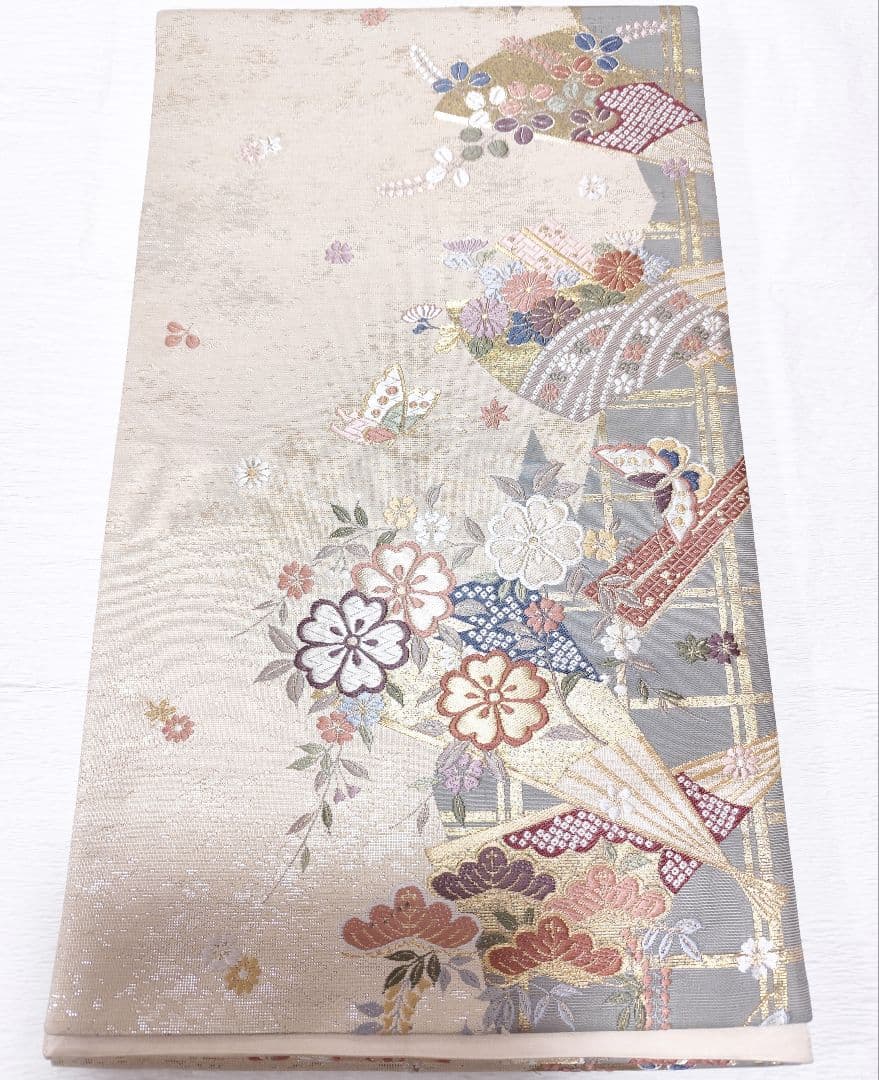 ❰6540❱ フルセット　訪問着　金駒刺繍　袋帯　三越　入学式　結婚式　正絹着物