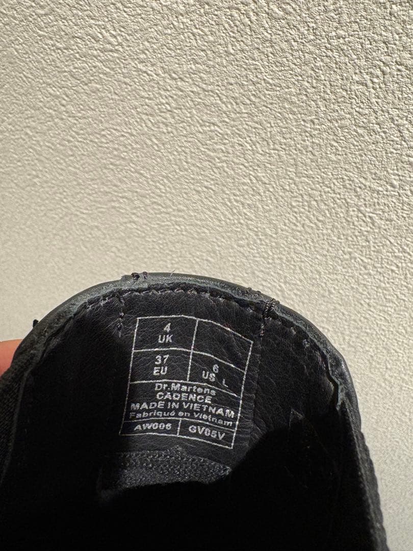 【美品】Dr. Martens ブラック サイドゴア
