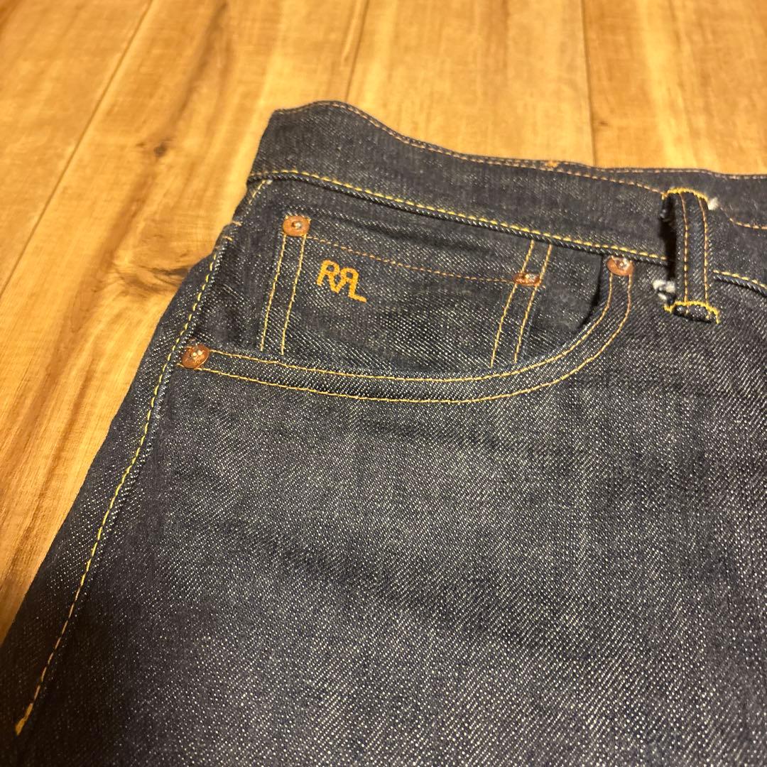 RRL ダブルアールエル Straight Leg Rigid Denim