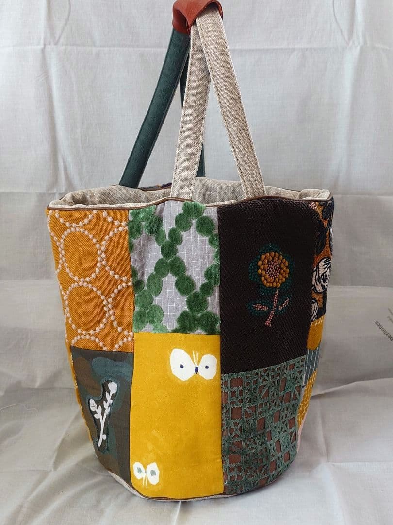 ミナペルホネン piece bag bucket bag 　mix正規品