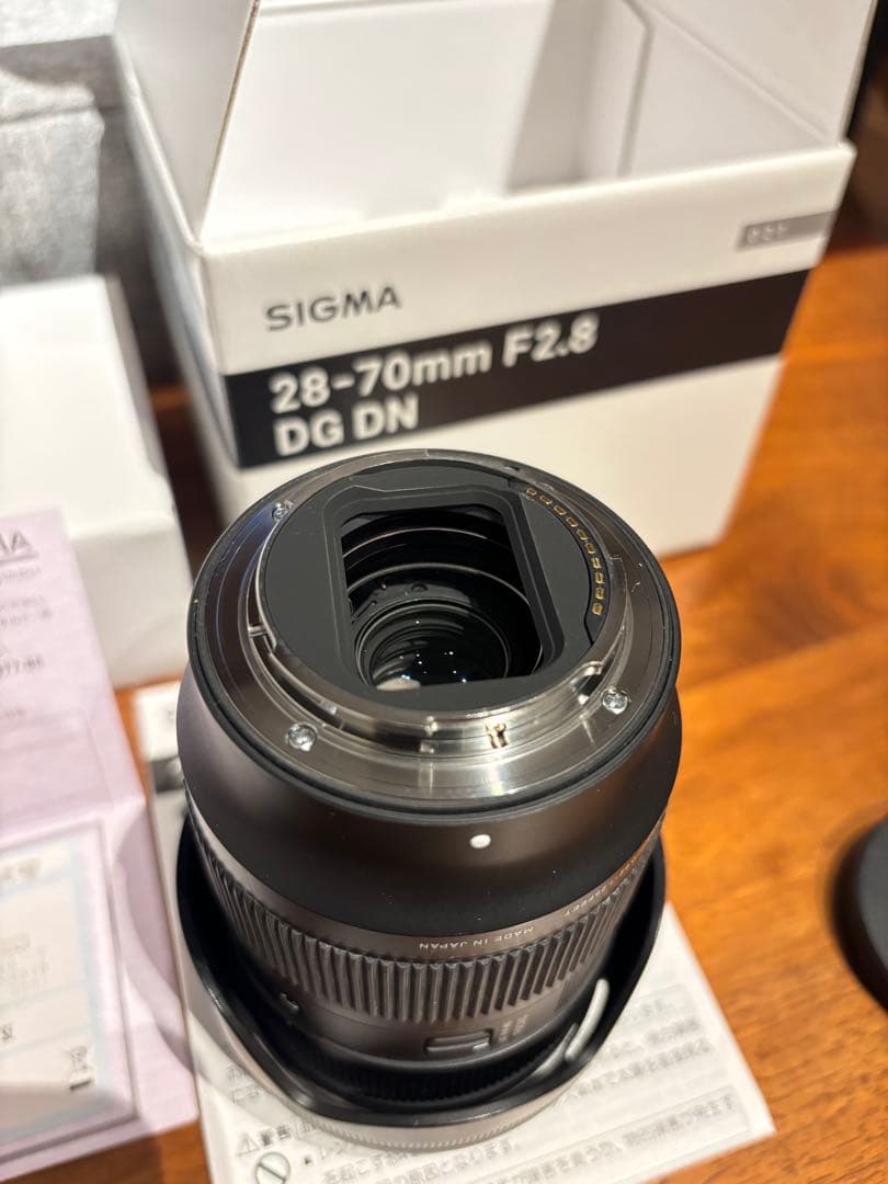 SIGMA 28-70mm F2.8 DG DN レンズ