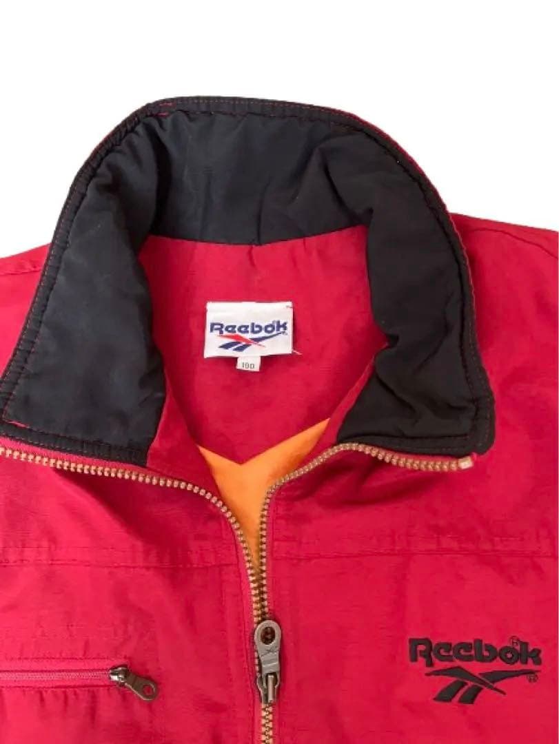 90s Reebok NFL レッドスキンズ ジップジャケット XL 赤 刺繍