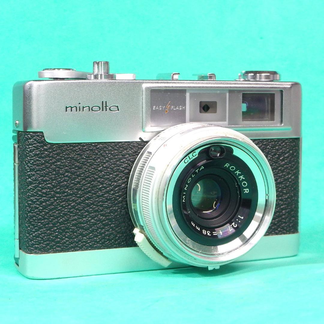 【綺麗】ミノルタＡＬ-Ｆロッコール３８ｍｍＦ２.７速度優先距離計連動【試写済み】
