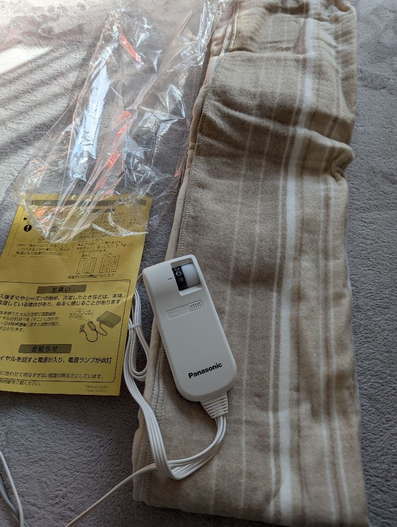 Panasonic DB-R31M-C 電気毛布 シングル M