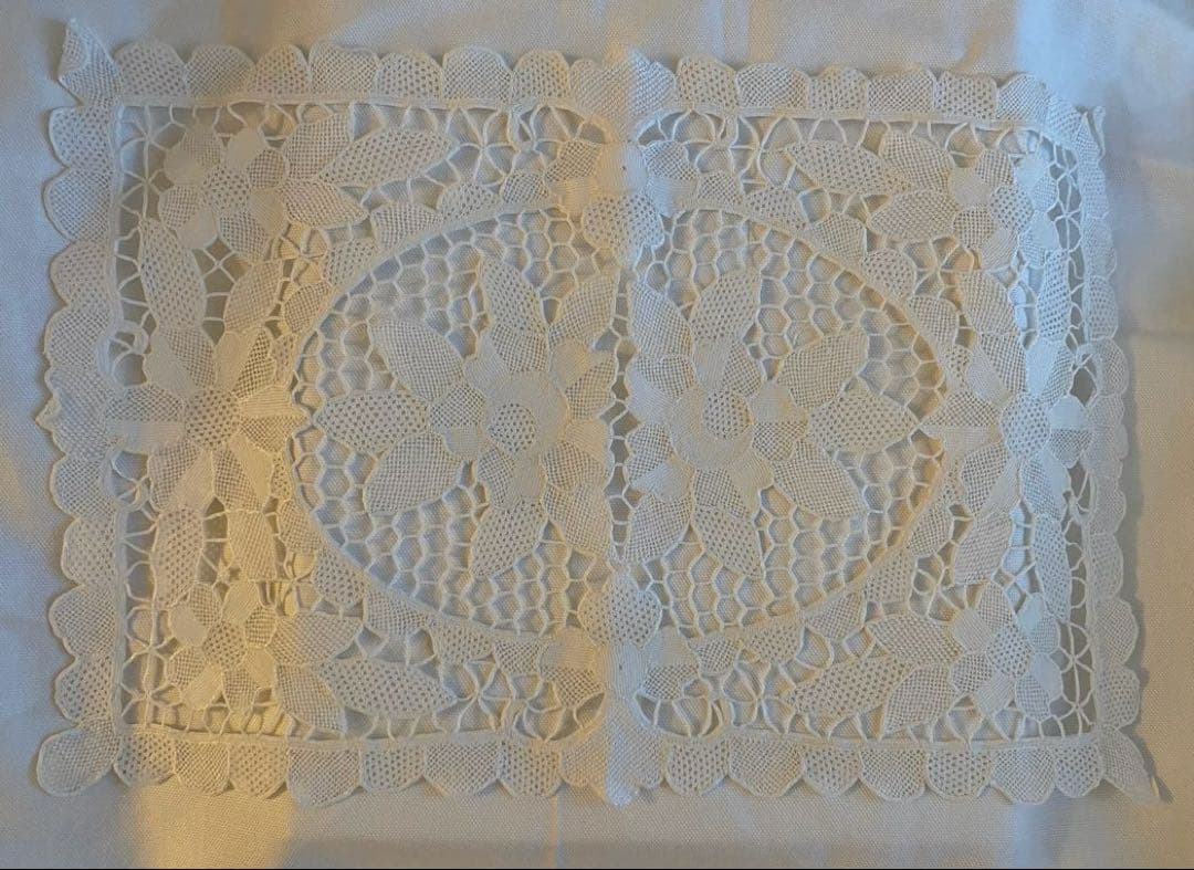 【新品未使用/ナプキンシミ有】LINEN&SILK花柄テーブルクロスナプキン2枚