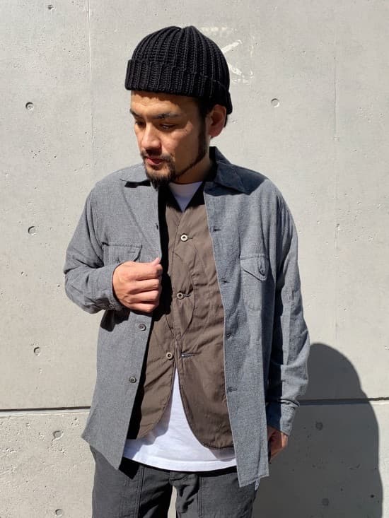 Post Overalls エンドオンエンド中綿ベスト／カバーオールo’alls