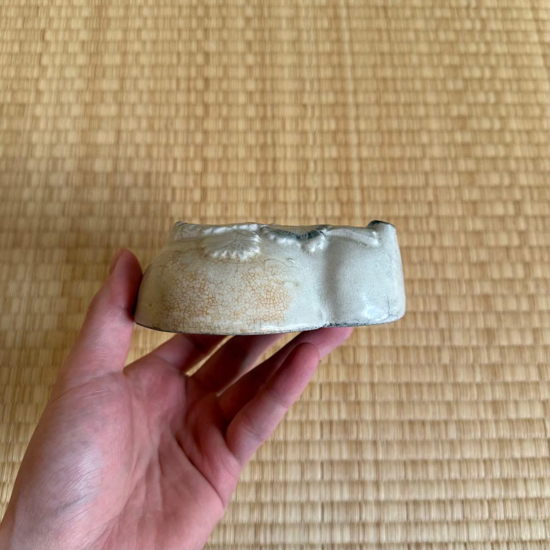 御深井 特大 水滴 瓢箪 江戸時代 発掘品 古伊万里 古瀬戸 美濃 古美術 骨董