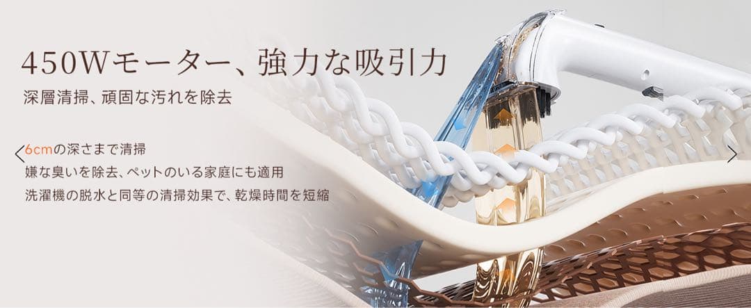 ⭕️リンサークリーナー⭕️ 超強吸引力 カーペットクリーナー 自動洗浄 布洗浄機