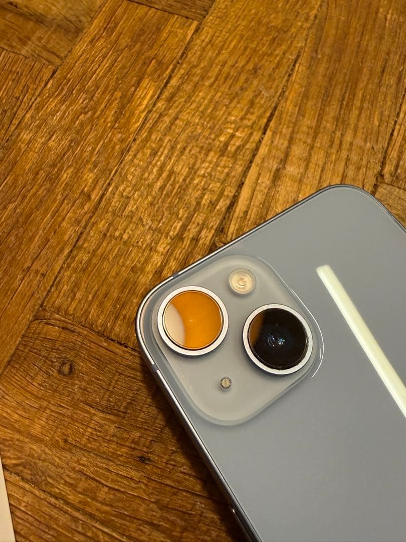 美品　iPhone14 128GB ブルー　SIMフリー　バッテリー残量84%