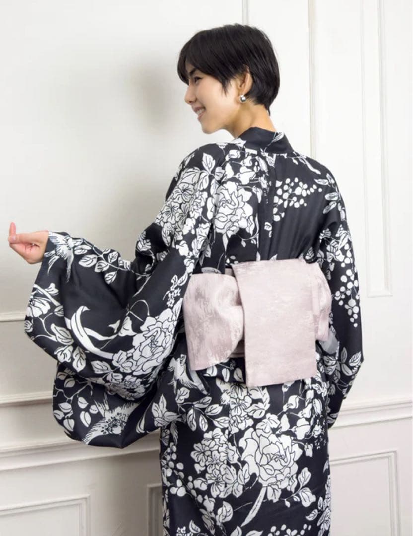 【訳あり】Cinematiq 2wayセパレート浴衣　L〜LL　元鈴木さん