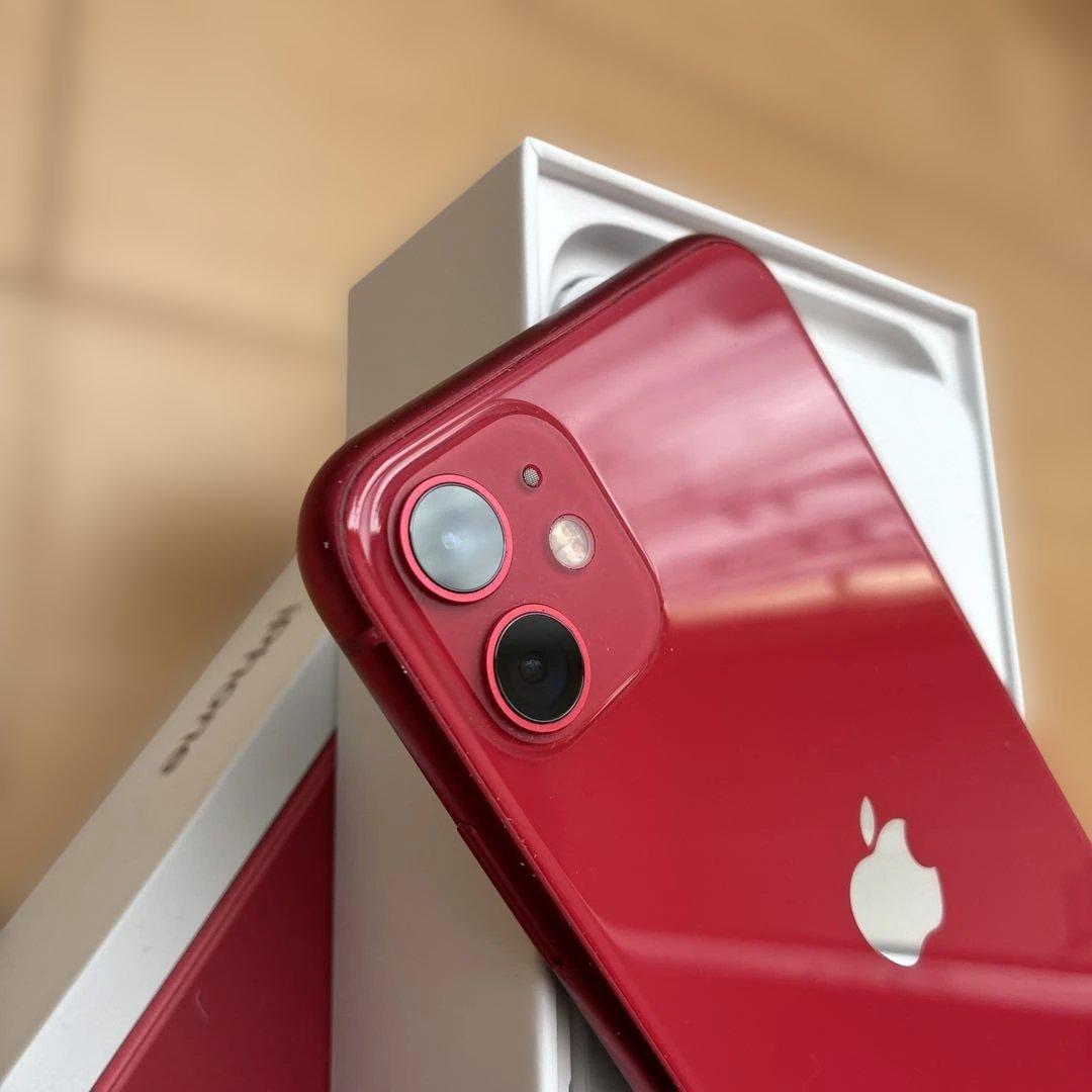 Apple iPhone 11 (PRODUCT(RED)) 本体 128G