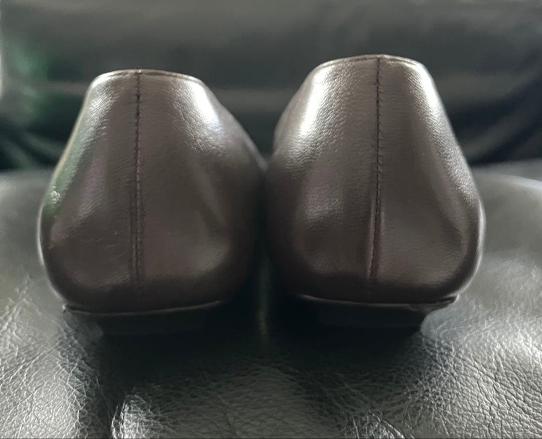 BOTTEGA VENETA ボッテガヴェネタ フラットシューズ ブラウンレザー