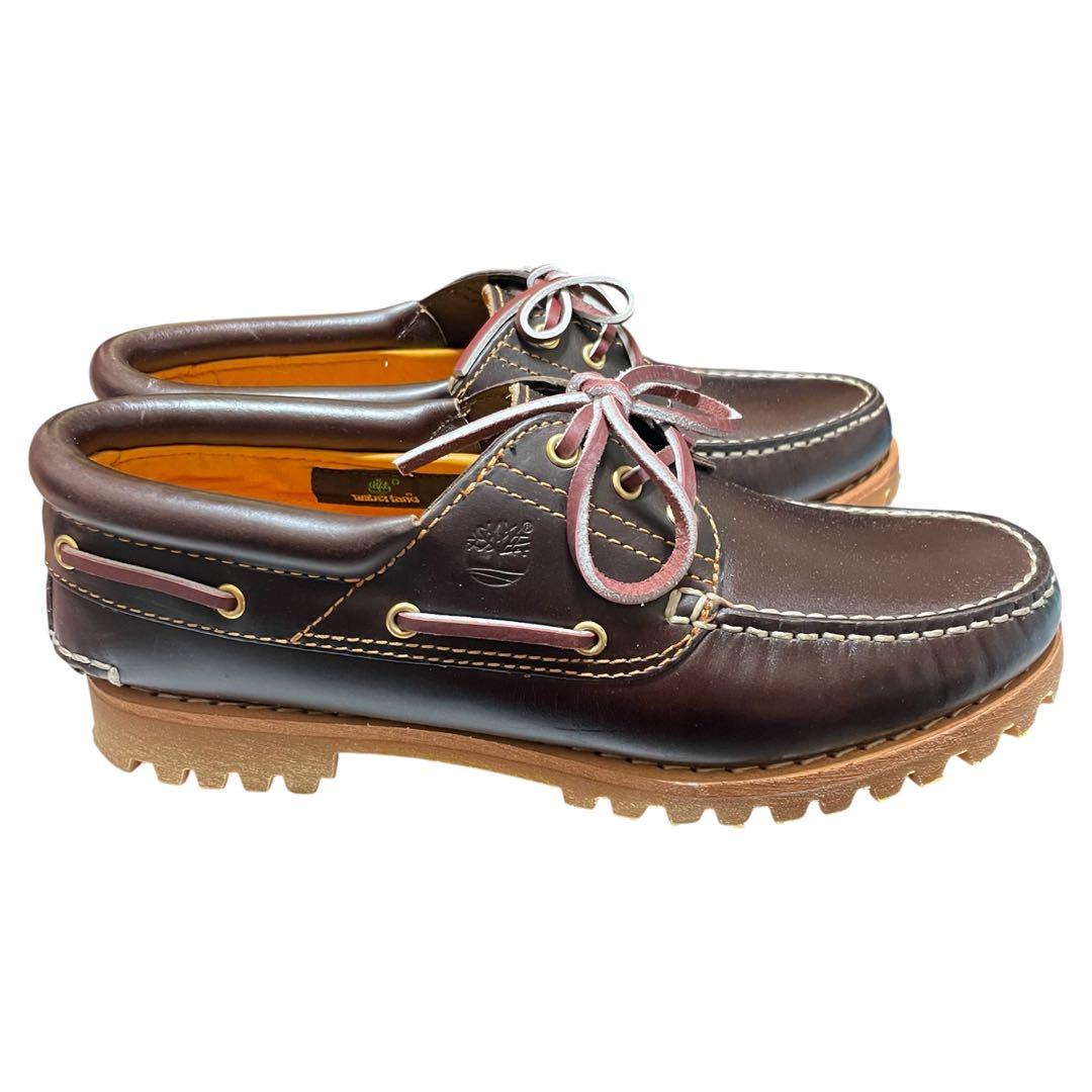 【新品】【未使用】26cm ティンバーランド 3eye モカシン ブラウン