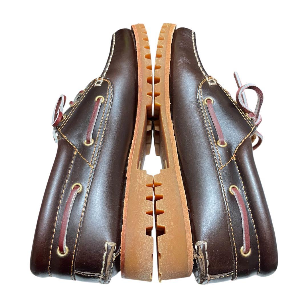 【新品】【未使用】26cm ティンバーランド 3eye モカシン ブラウン