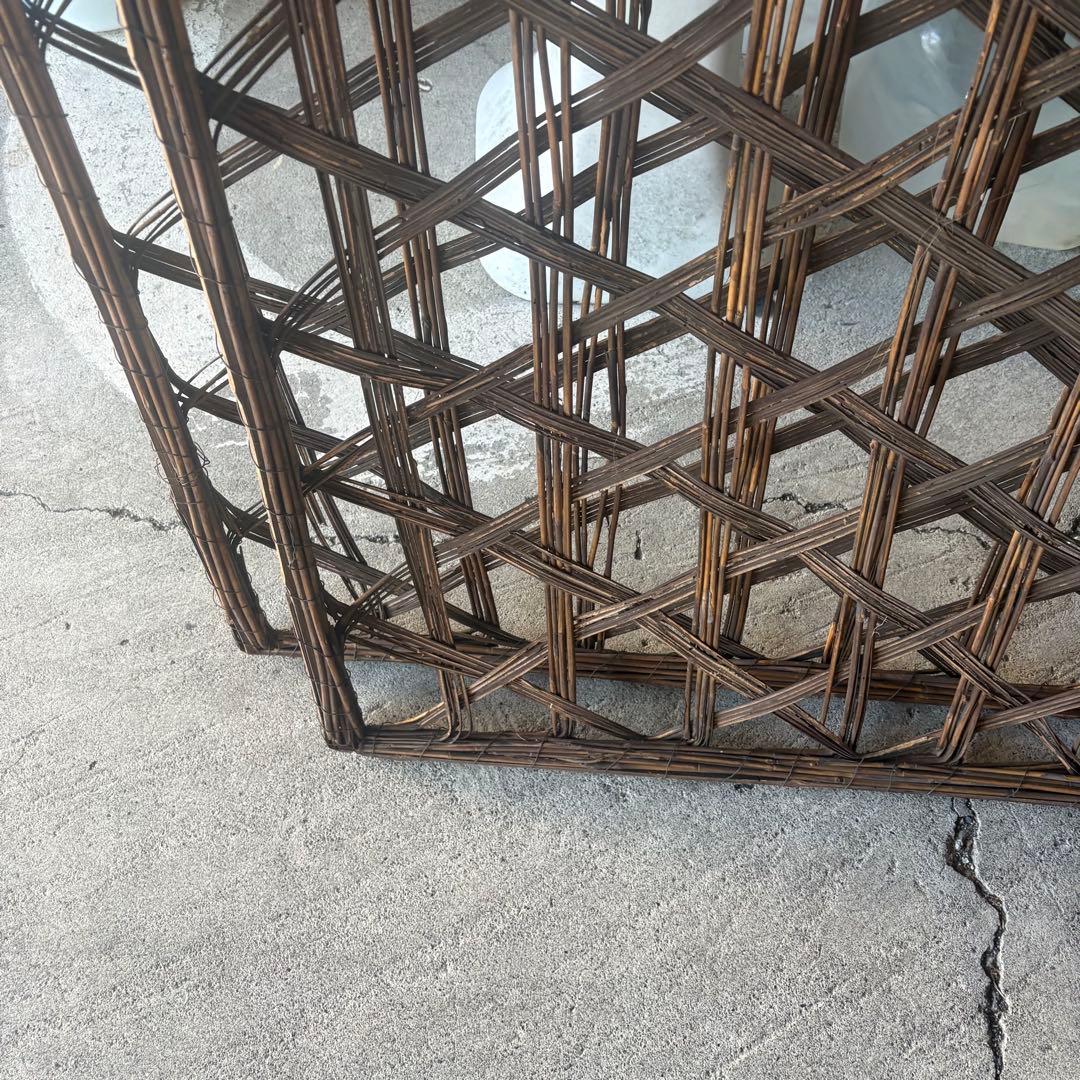 【希少】養蚕用の籠 2枚セット アンティーク レトロ