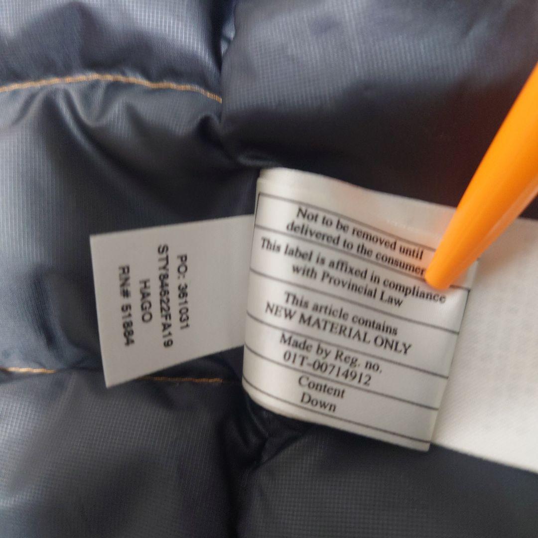 【新品未使用】patagonia ダウンベスト M オレンジ