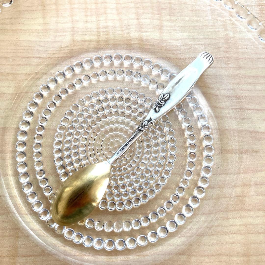 Tiffany 純銀鍍金　デミタス　スプーン
