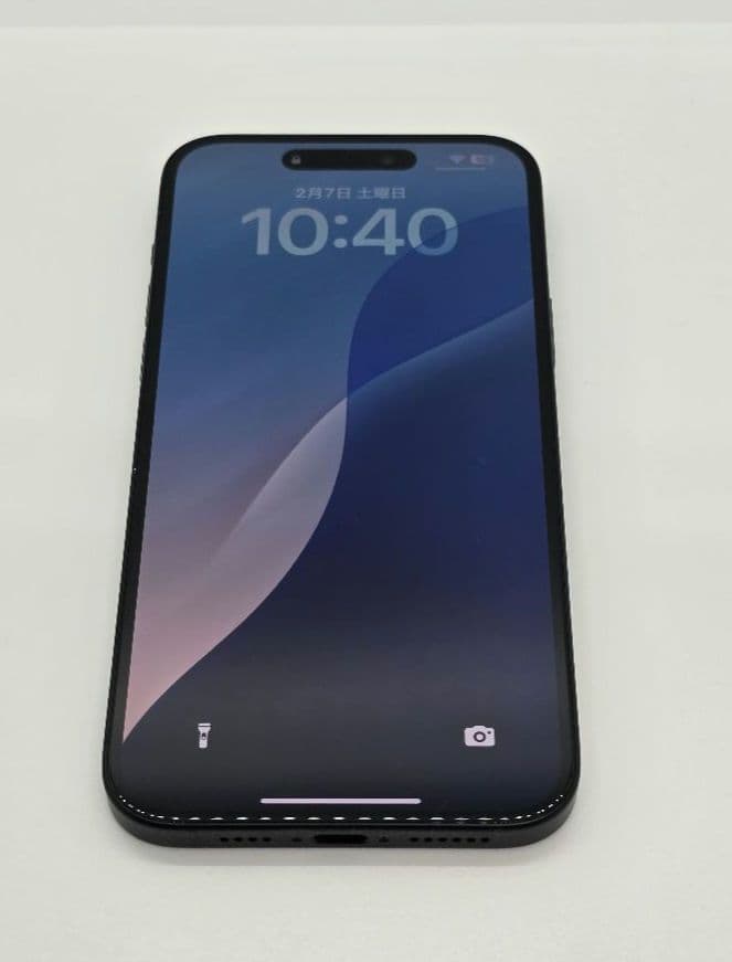 【デモ機・訳あり品】iPhone15 Plus 128GB ブラック