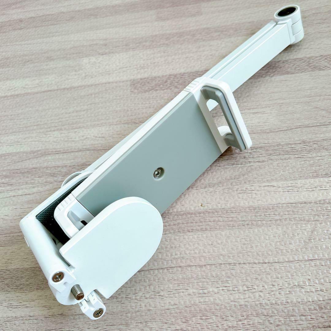 ☆ アームスタンド スマホ タブレット ホルダー クランプ式 アルミ 省スペース