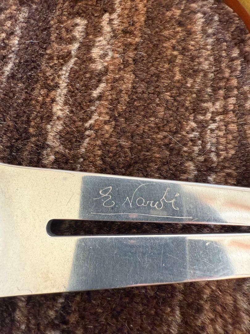 ナルディ　当時物　36パイ　32400 ウッド3スポークステアリング