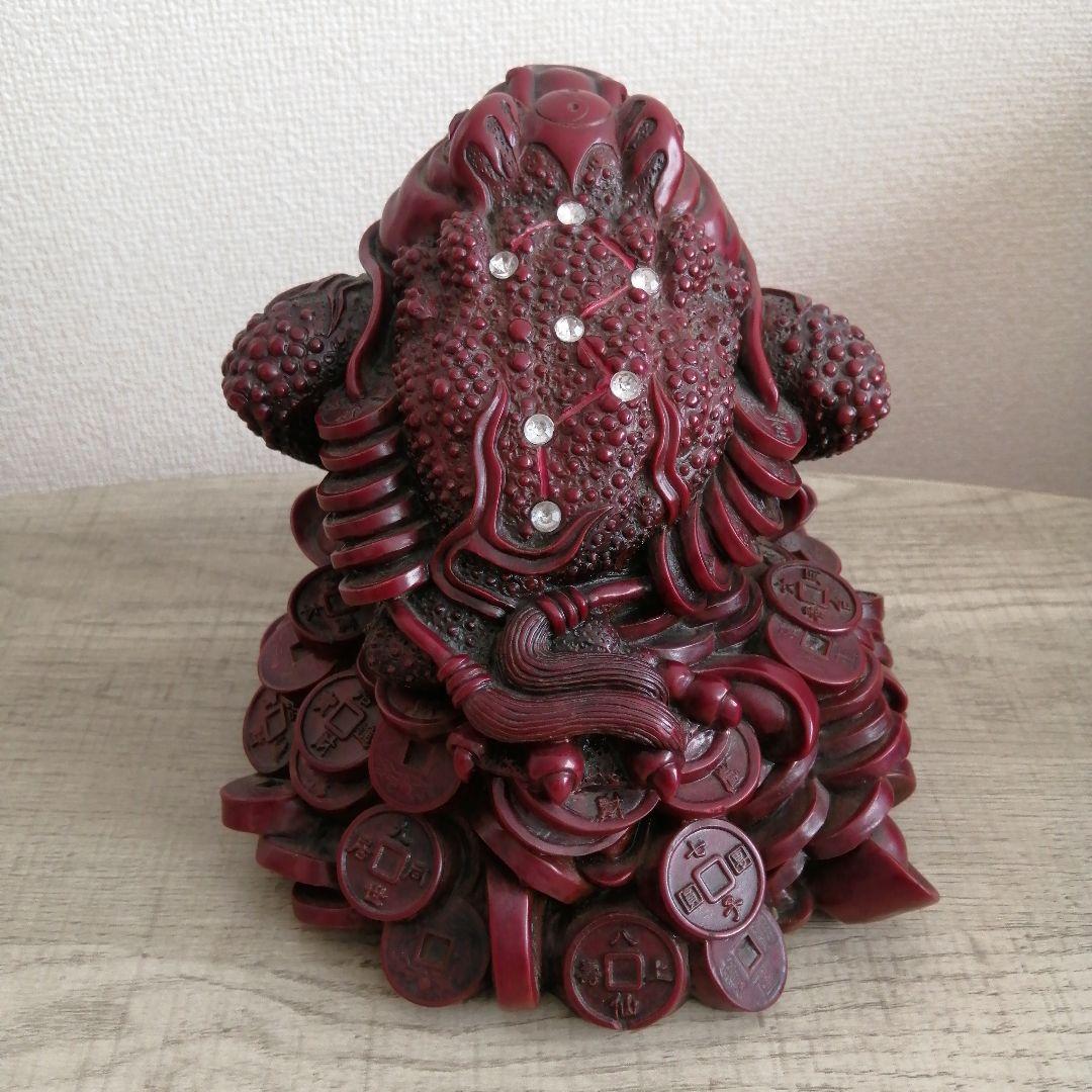 蛙 置物 風水 玄関 金運 開運 財運 三脚蛙 三本脚 商売繁盛