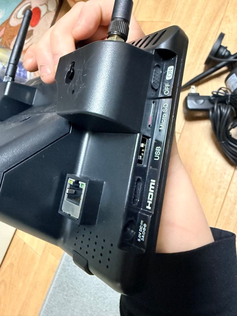 MASPRO ワイヤレスカメラ 2台セット モニター付き