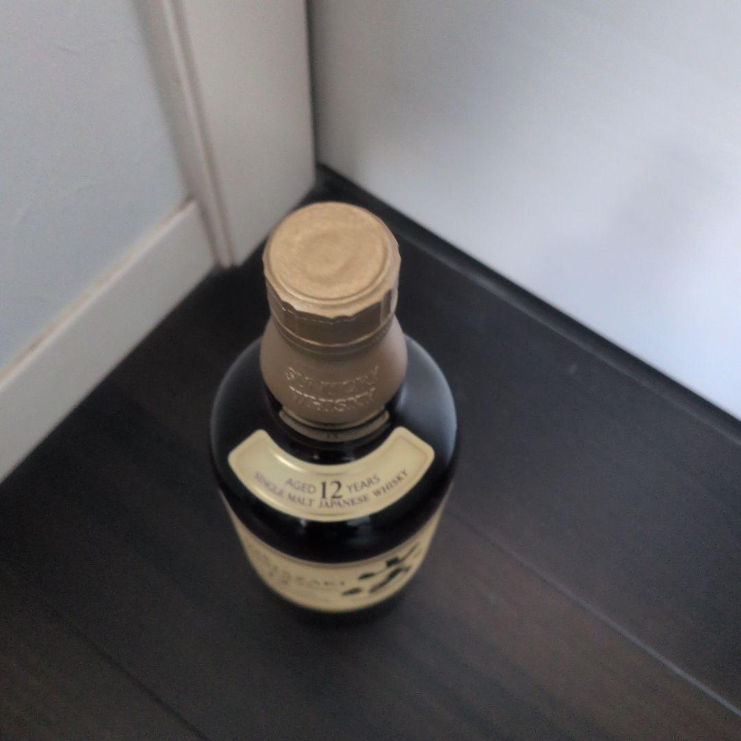 山崎12年 シングルモルトウイスキー 箱あり