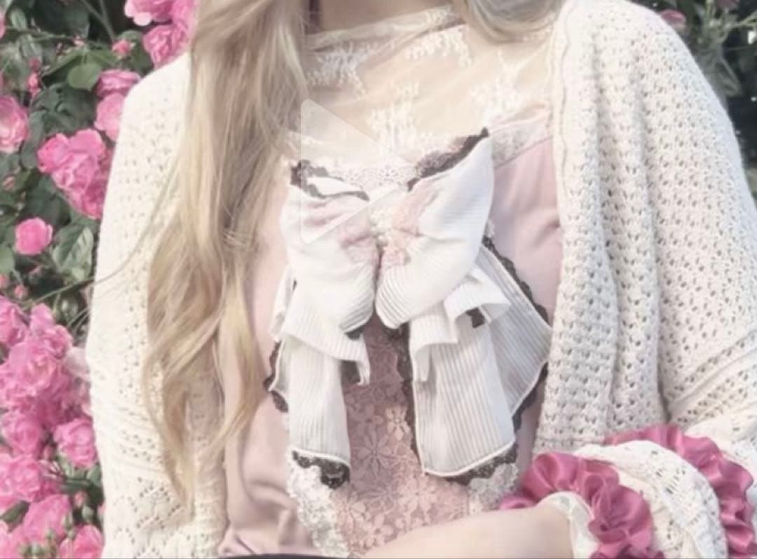 m*o様 希少axes femme ビッグリボンキャミソール