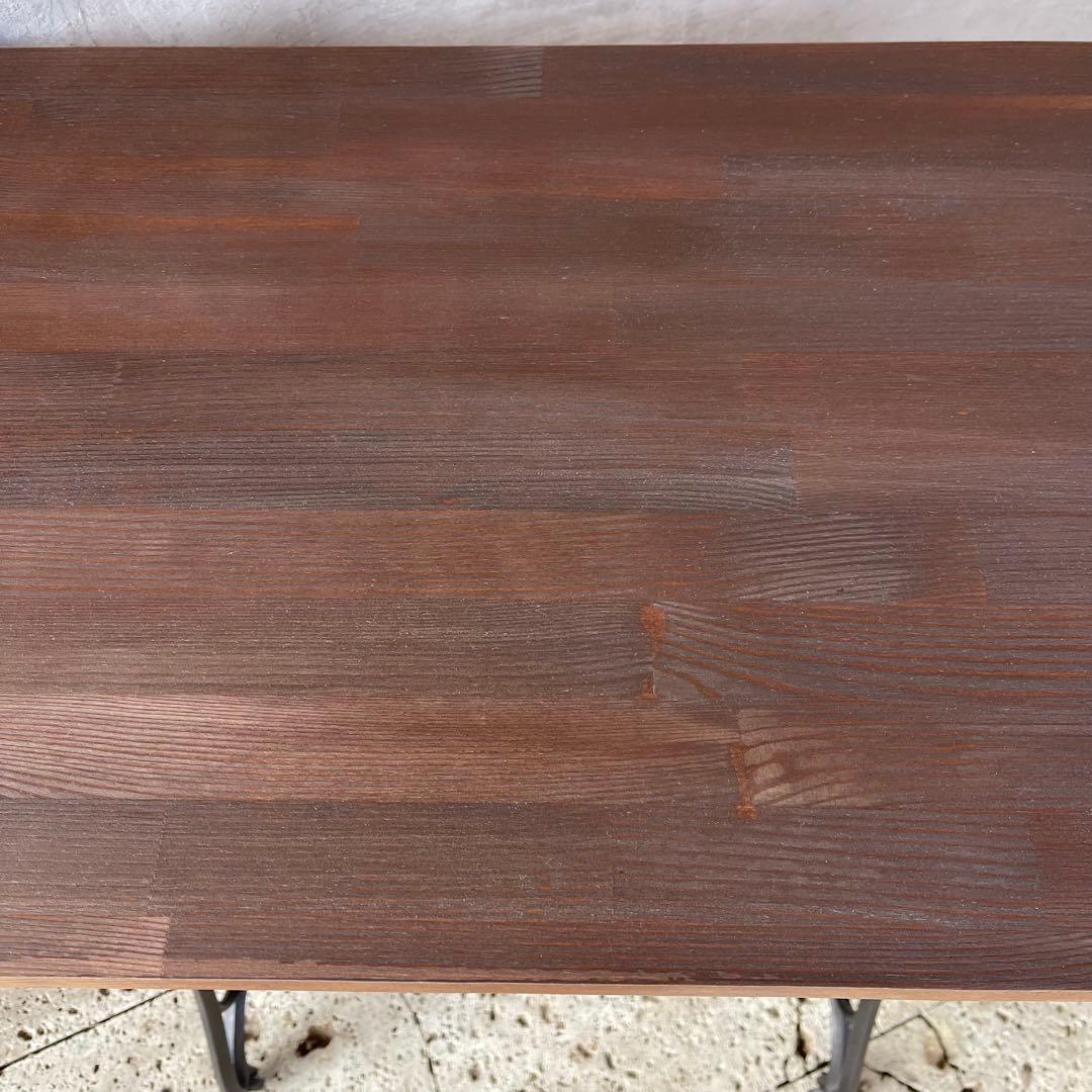 アンティークミシン脚テーブル　【MITSUI】 足踏みミシン　網目　レトロ雑貨