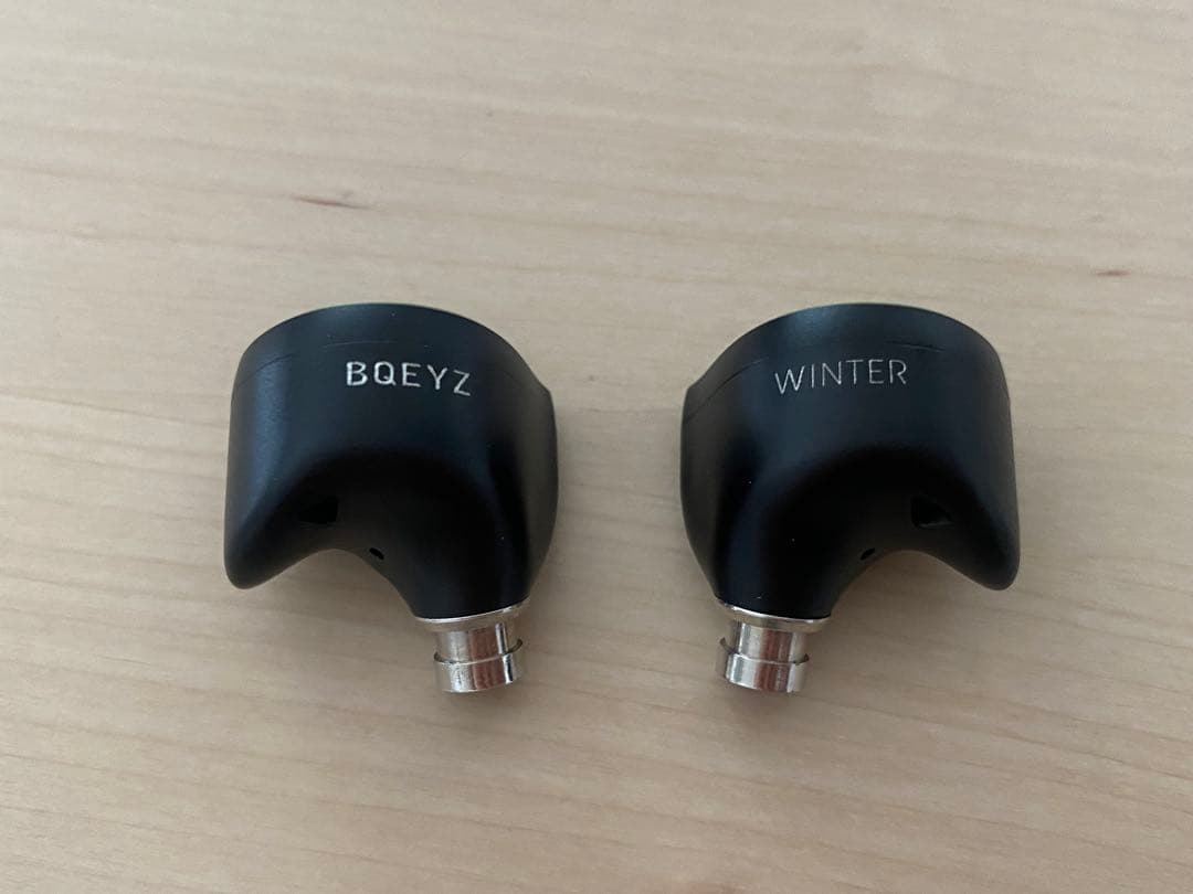 BQEYZ ビーキューアイズ イヤホン Winter ブラック 4.4mm①