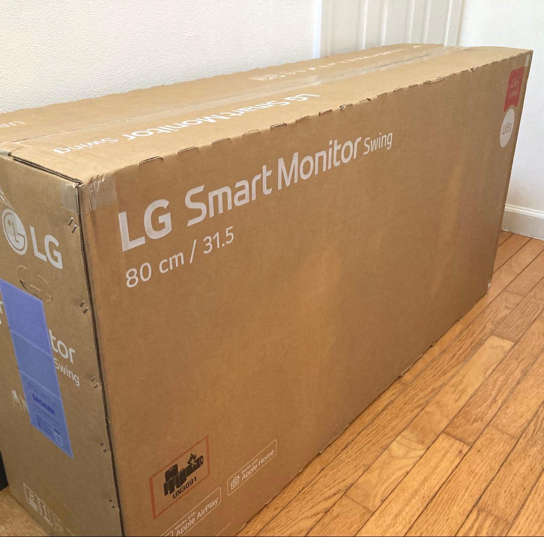 【新モデル】LG Smart Monitor Swing スタンド付 新品未使用