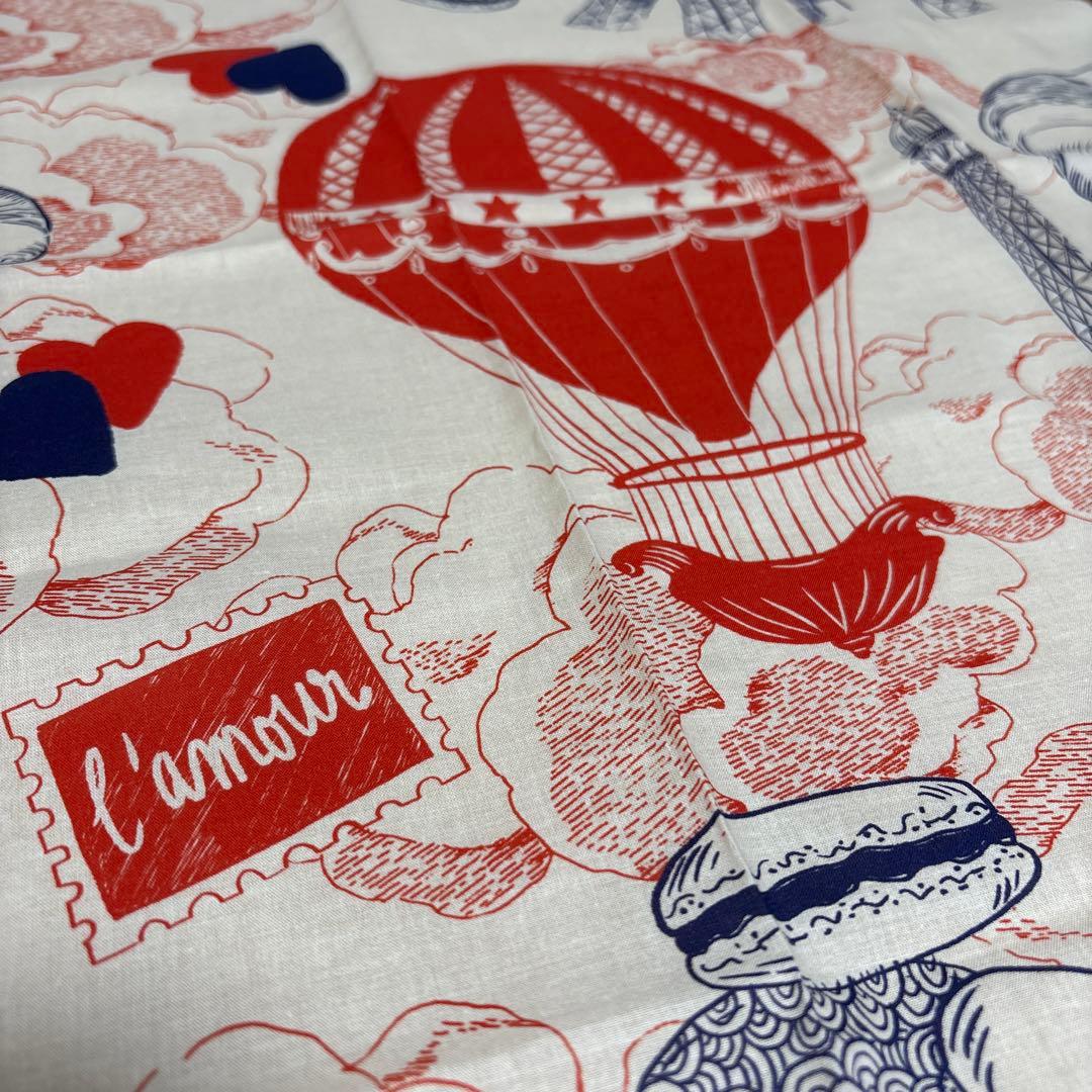 新品　未使用　大阪関西万博　フランス　ハンカチ　スカーフ　フランス館　万博限定