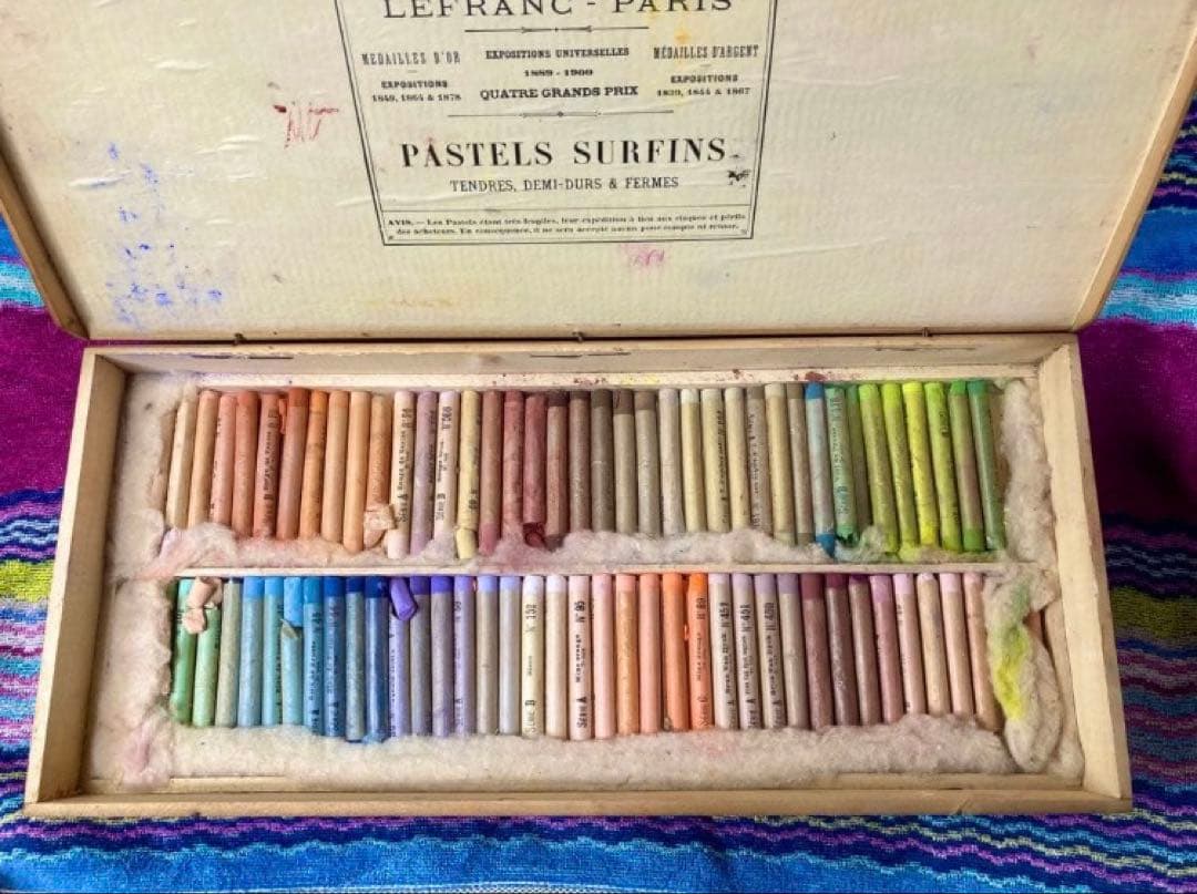 ✨LEFRANC-Pastels Surfinsシリーズ160色vintage‼️