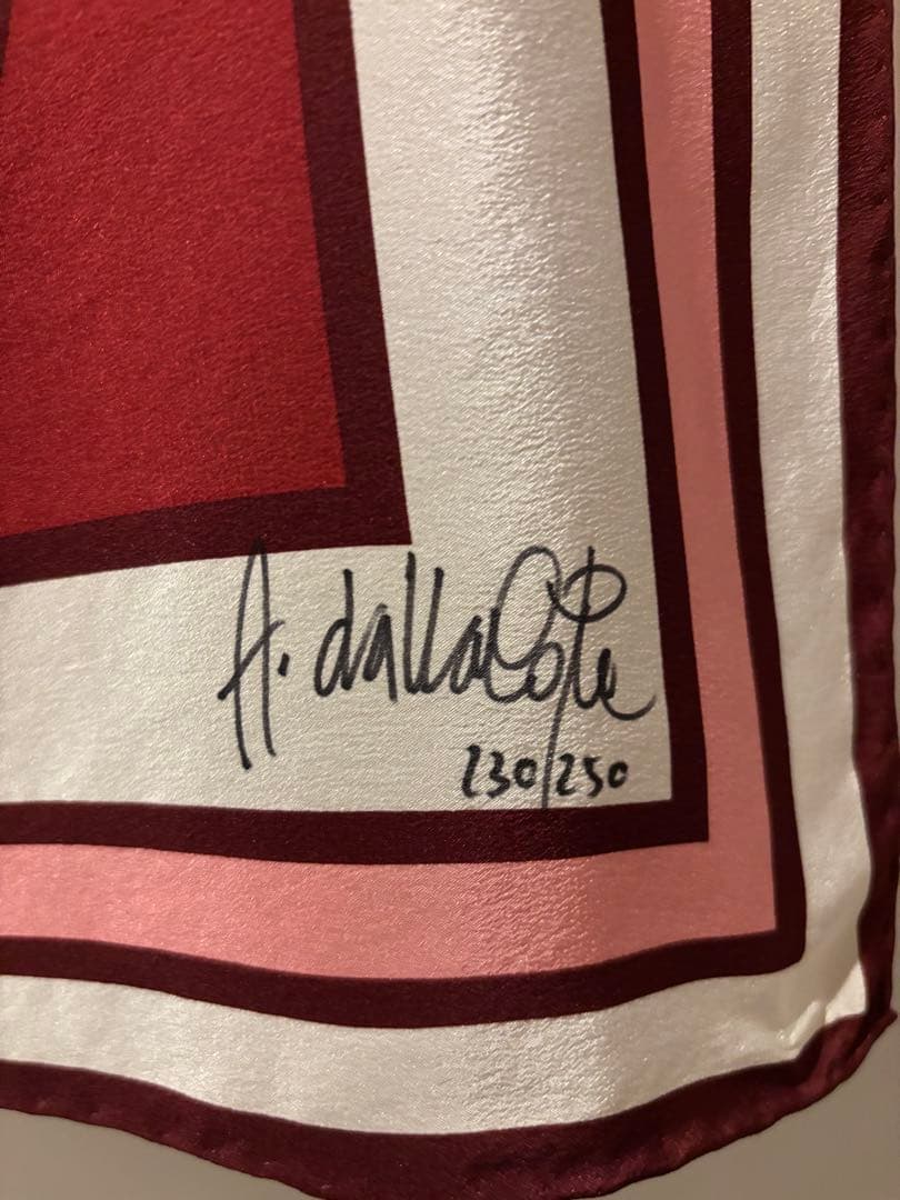 Amleto Dalla Costa 直筆 230/250 シルクスクリーン