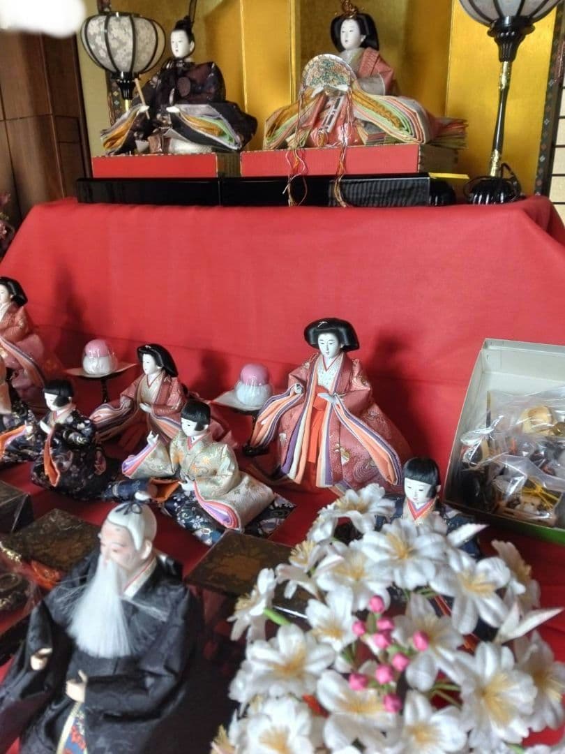 吉徳大光特選 宮内庁御用達 雛人形15体 飾り お道具セット