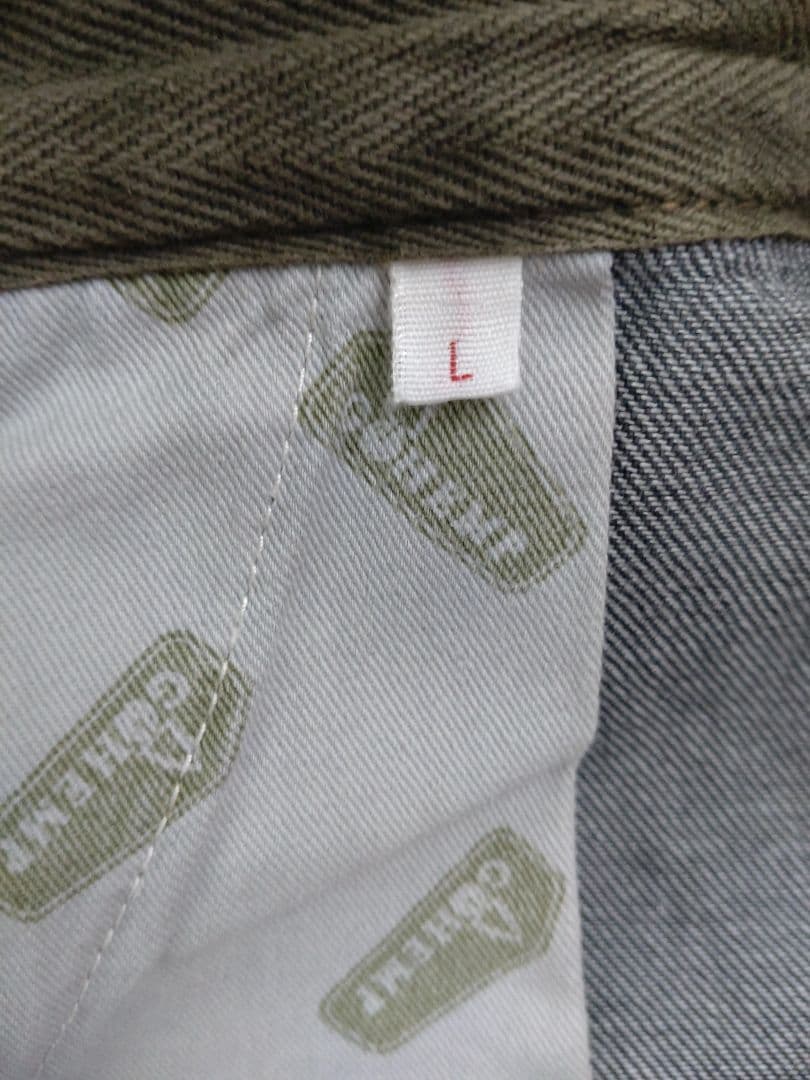 ゴーヘンプ GOHEMP オーバーオール Lサイズ