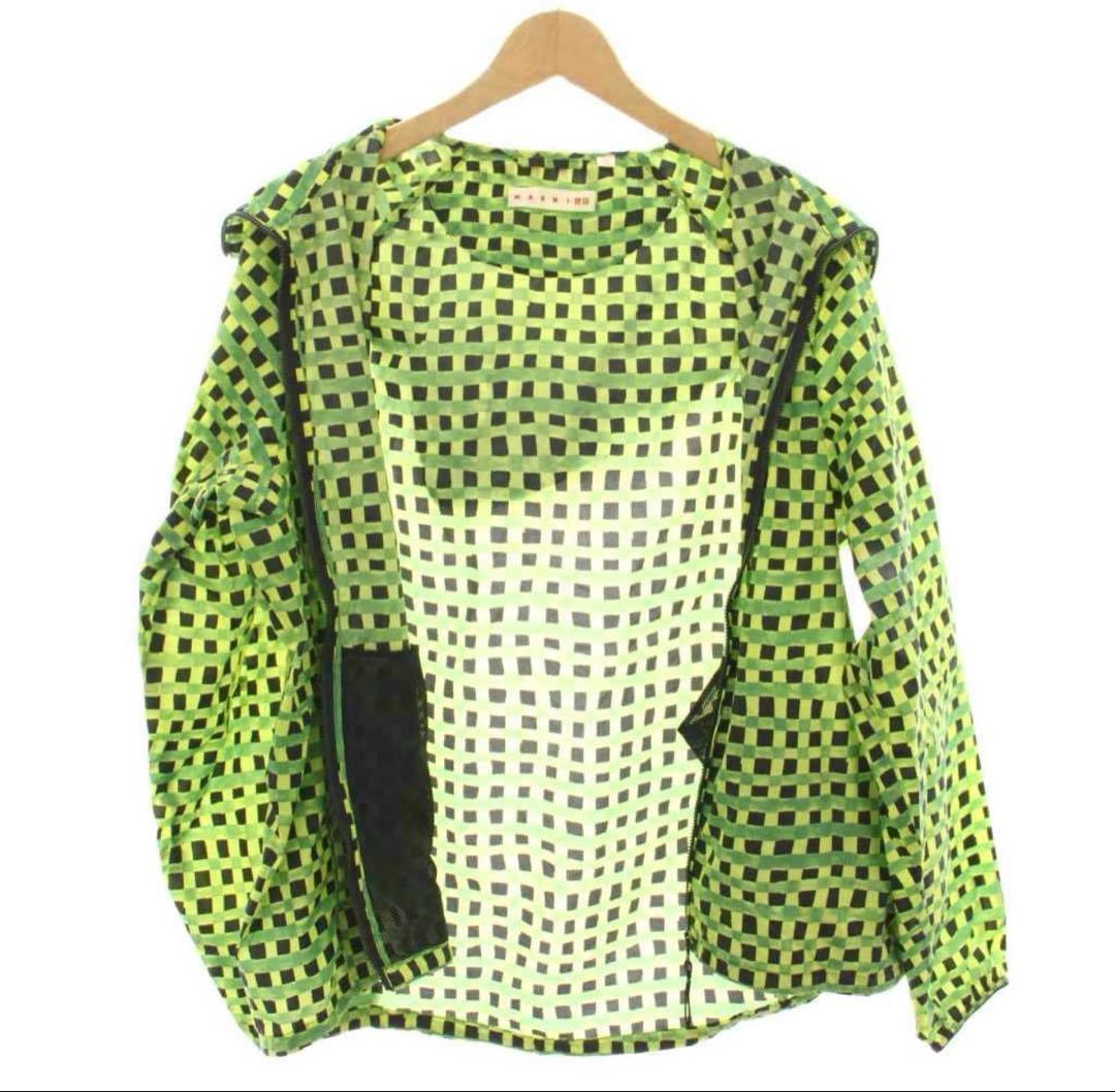 【新品未使用】希少品✨　UNIQLO×MARNI ポケッタブルパーカー Sサイズ
