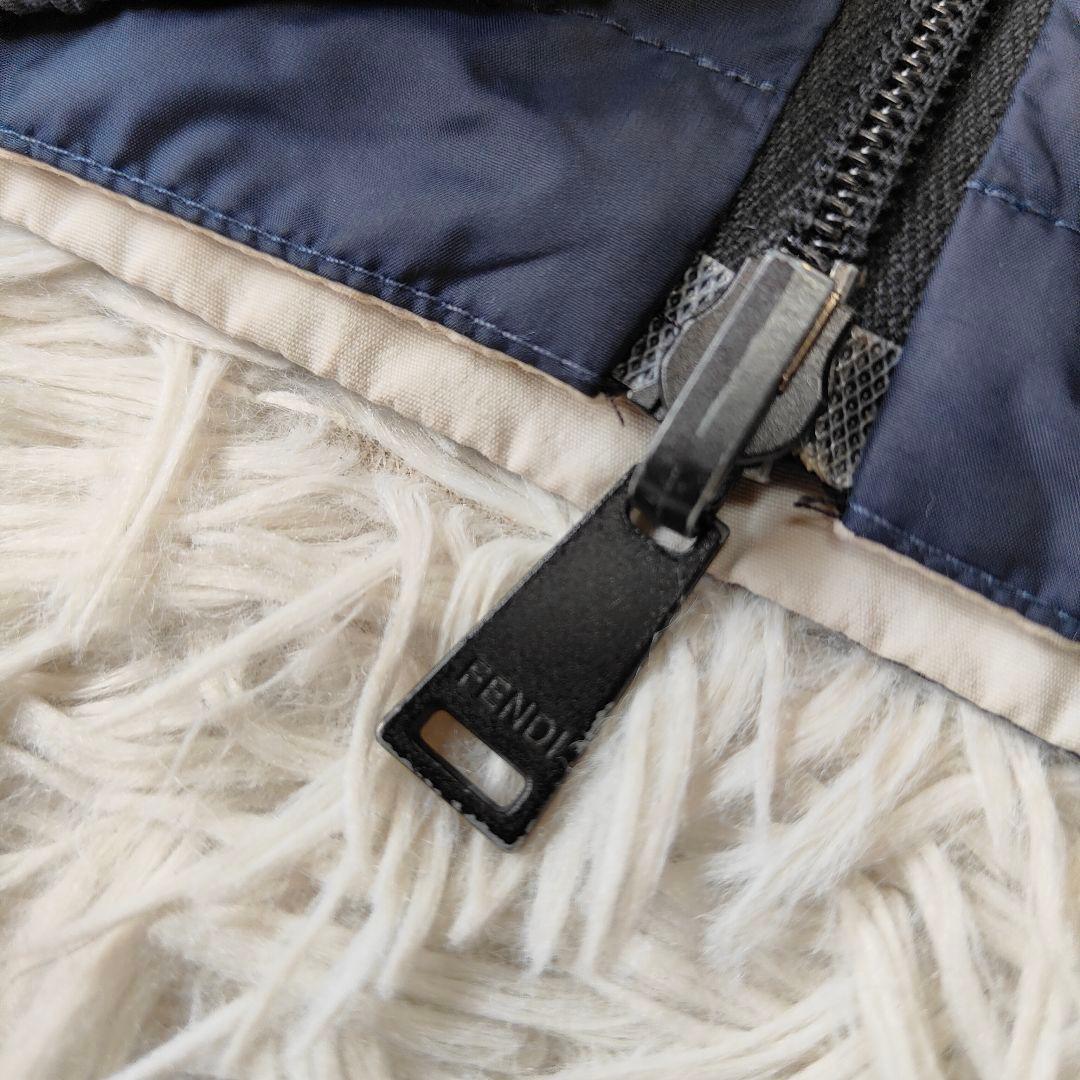 フェンディ　フード　ナイロンジャケット　リバーシブル　48　L