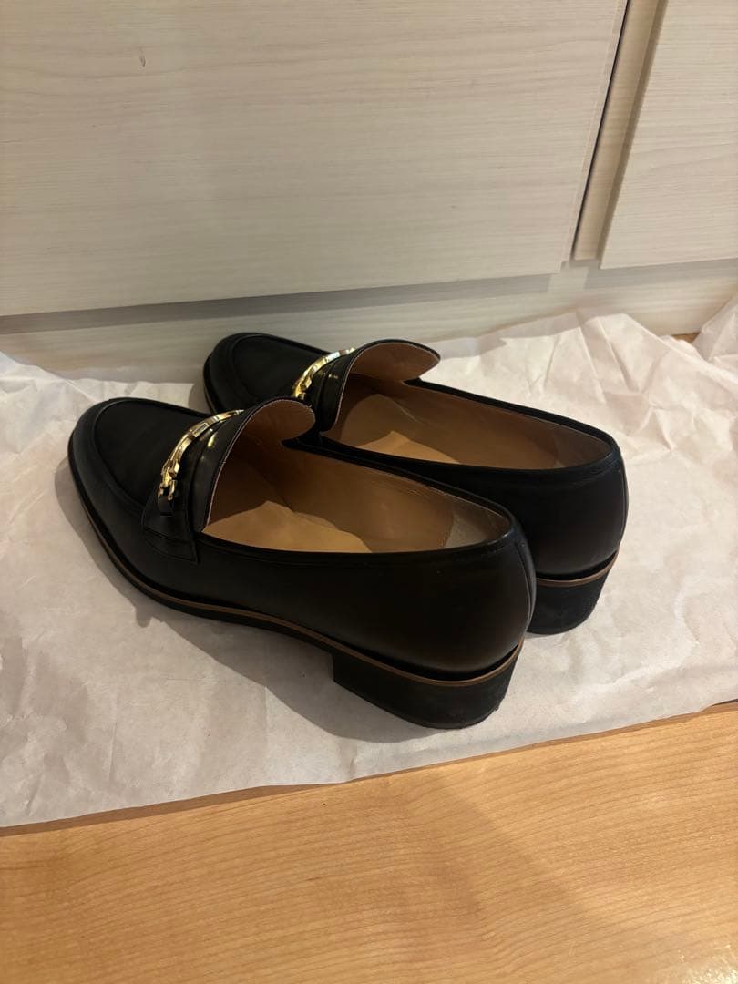 LANVIN en Bleu ビットローファー (ブラック)