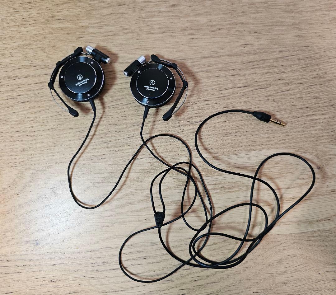 audio-technica ATH-EM700 ブラック 有線ヘッドホン
