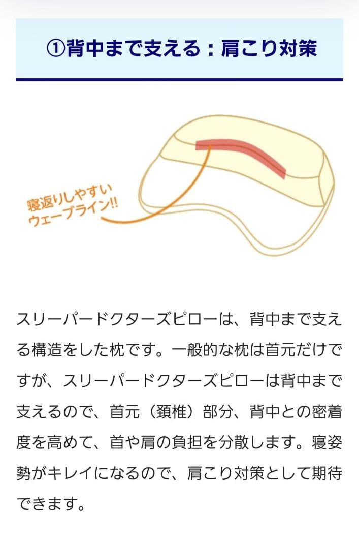 スリーパードクターズピロー 枕 横幅63cm x 奥行き55cm　日本製　美品