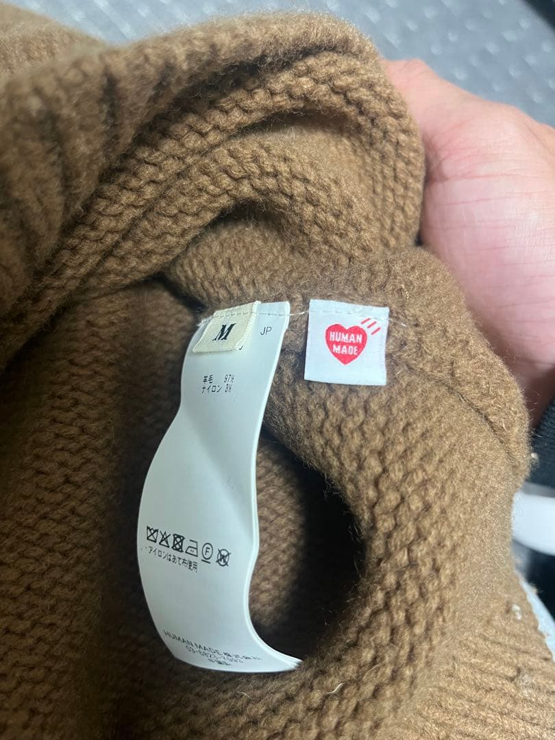 トップス HUMAN HOPE LOW GAUGE KNIT