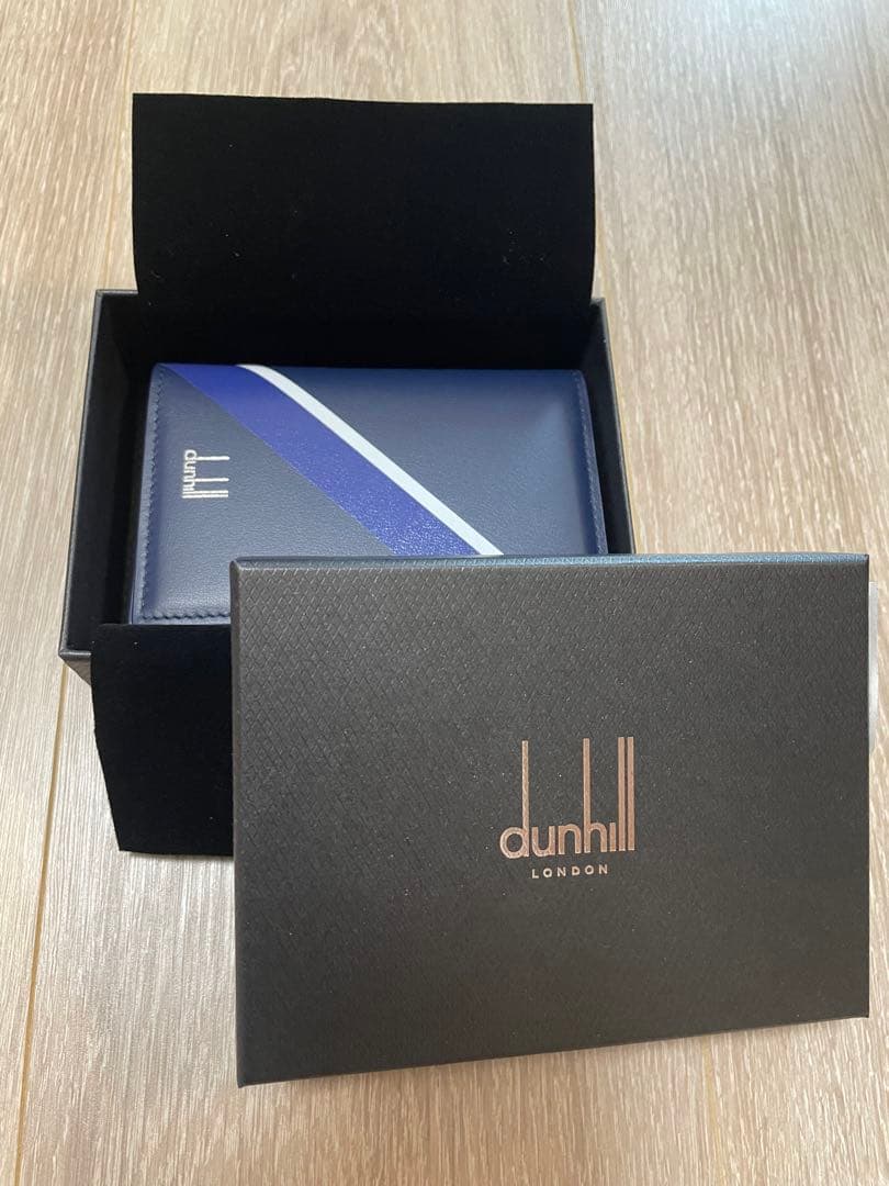【お値下げ中・新品未使用】ダンヒル dunhill 名刺入れ 日本代表公式レザー
