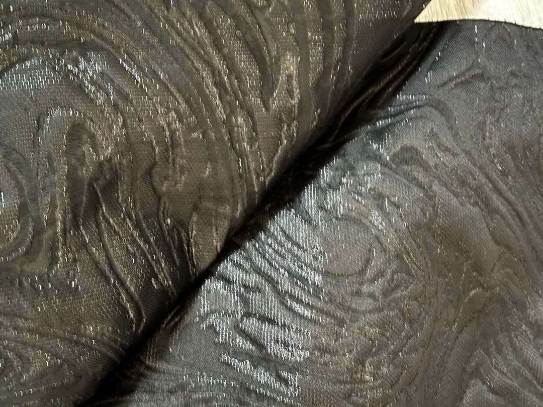 大人兵児帯【漆黒】【チョコメタル】のセット