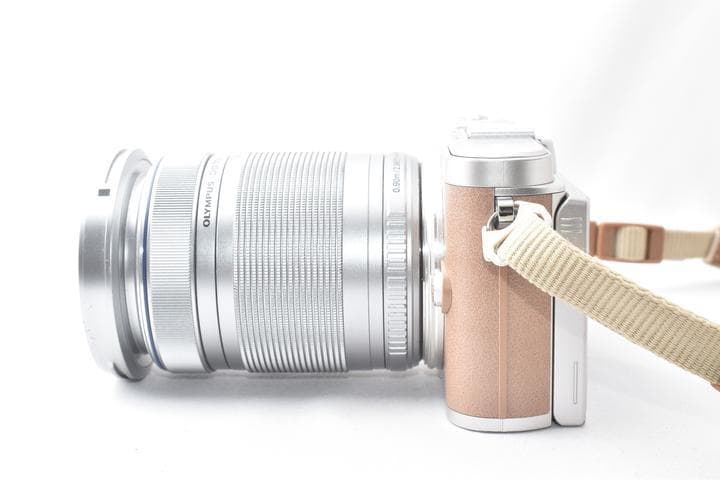 オリンパス OLYMPUS PEN E-PL9 ブラウン 望遠レンズ付き