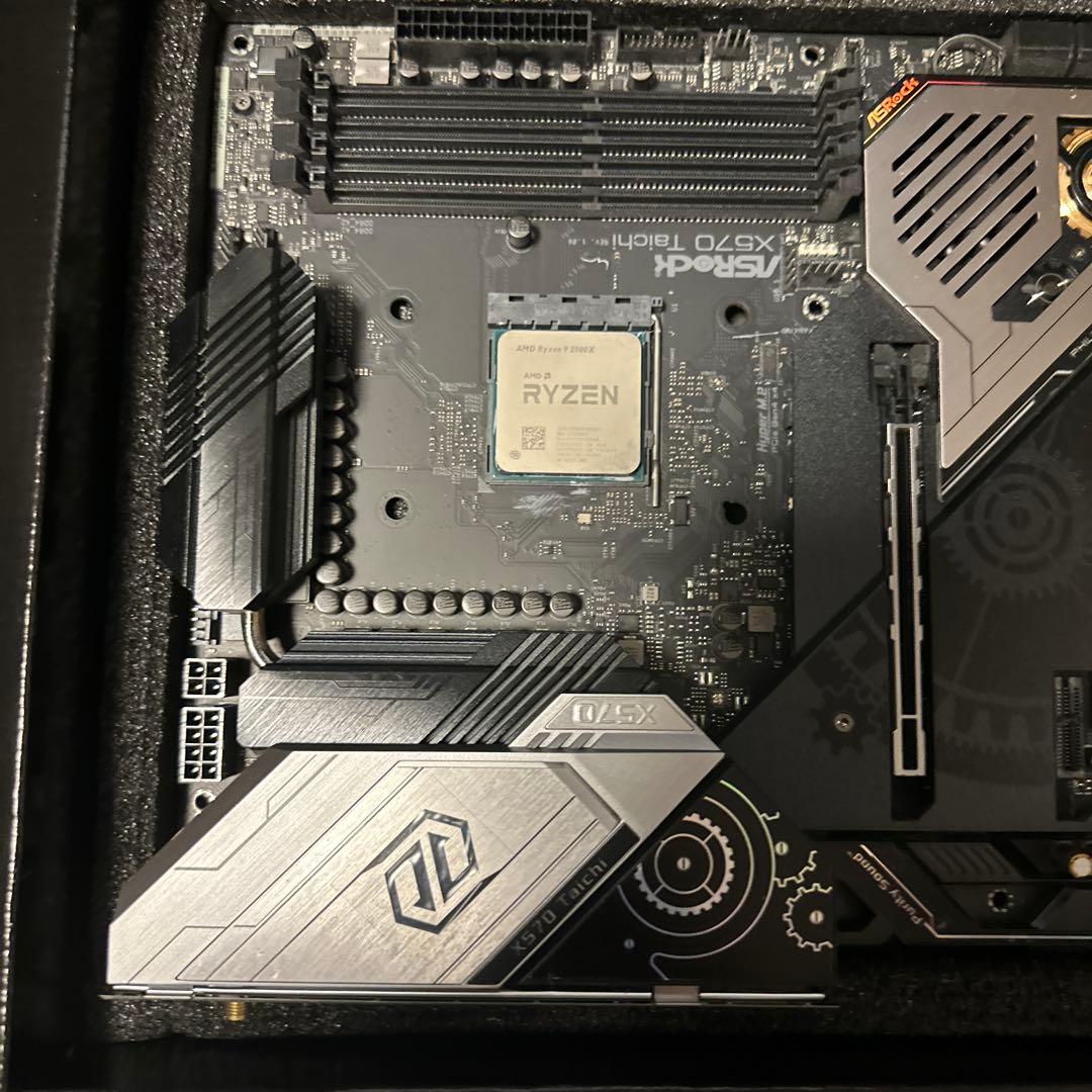 ASRock X570 Taichi Ryzen 9 5900X セット